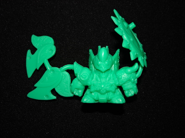 画像2: 地獄牙羅刹・未切り（緑）