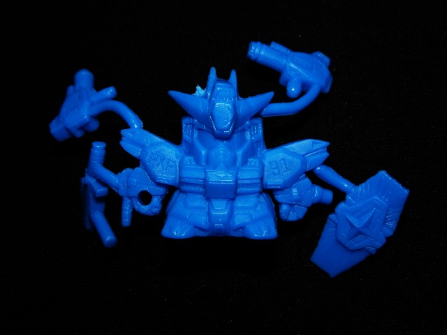 画像1: ガンダムRXF91・未切り（青）