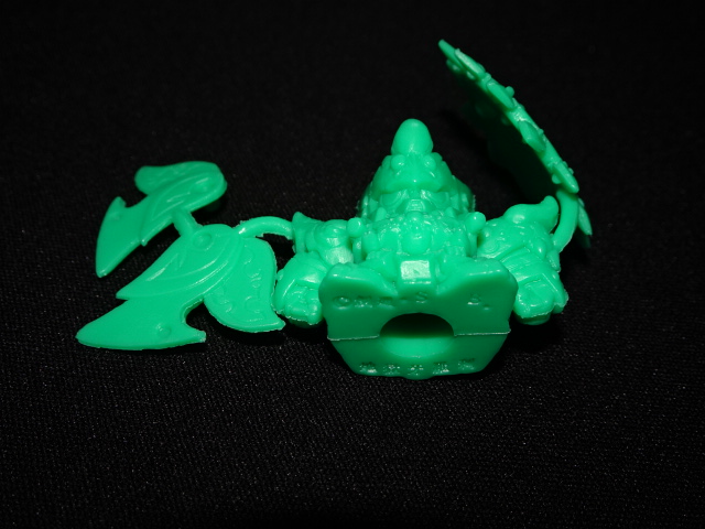 画像3: 地獄牙羅刹・未切り（緑）