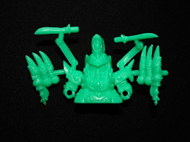 画像1: 地獄牙夜叉・未切り（緑）