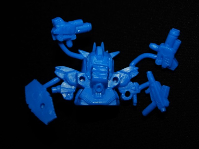 画像3: ガンダムRXF91・未切り（青）