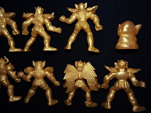 画像10: 聖闘士星矢消しゴム・8種セット（金色）