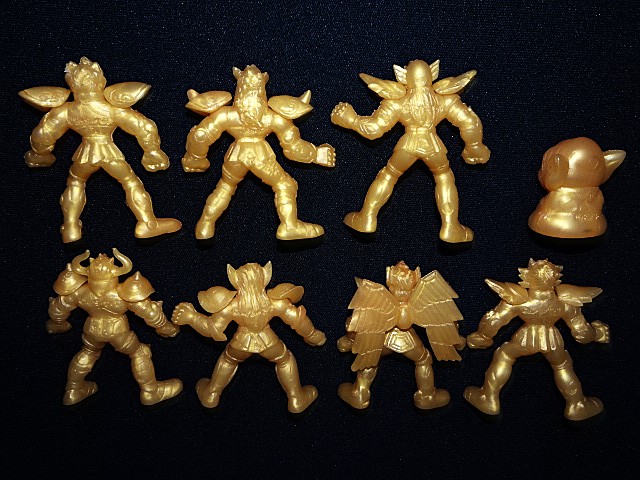 画像7: 聖闘士星矢消しゴム・8種セット（金色）